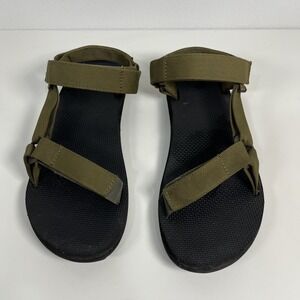 Teva Sandals Men's Original Universal Olive Green Size 11 Adjustable Straps